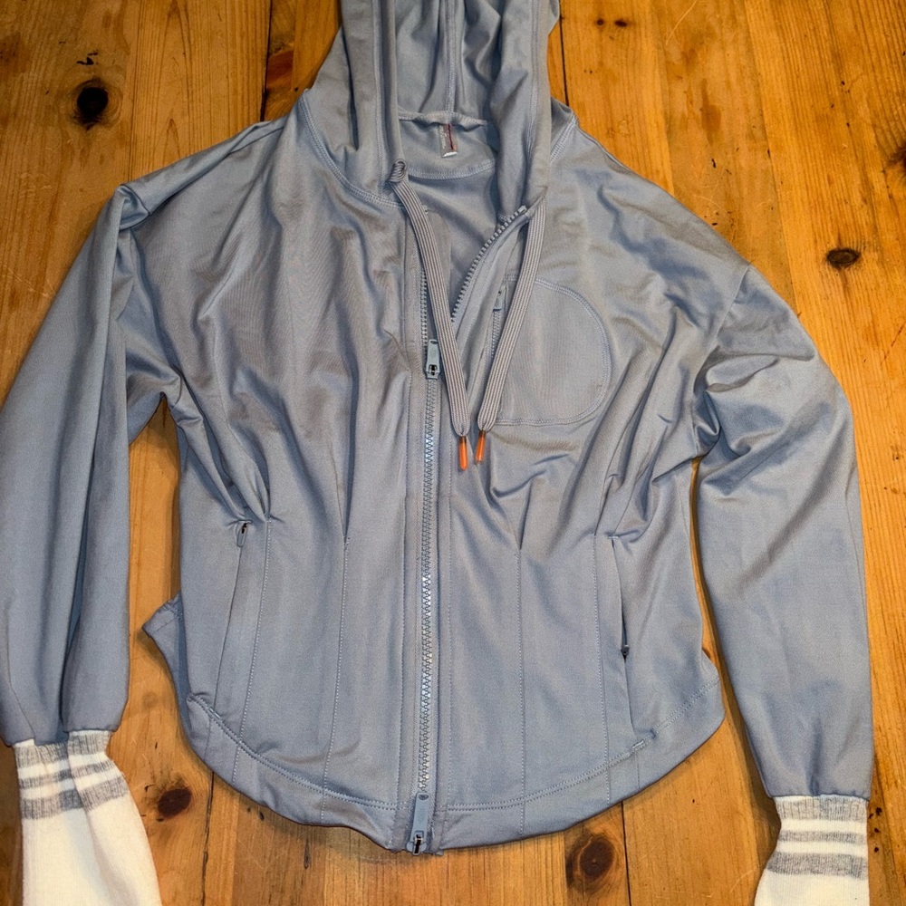 FP Movement Blue Jacket with Hood